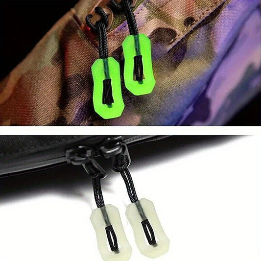 Outdoor Luminous Identification Label Anti-lost Backpack Zipper Puller Marker