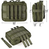 Double-layer Large EDC Tool Storage Bag Molle Outdoor Emergency Tool EMT Bags