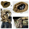 Tactical MOLLE Waste Management Pouch - Adjustable Utility Belt Bag with Detachable Trash Organizer | Heavy-Duty Nylon Camping Garbage Bag for Hiking, Survival & Eco-Friendly Recycling