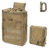 Multi-Purpose MOLLE Waist Bag - Self-Removable, Foldable, and Perfect for EDC, Camping, Hiking, and Travel