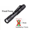 Mini LED Flashlight XPE Zoom Pen Light Camping Emergency Waterproof Flashlight