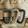 Heavy-Duty 5-Piece Multi-Purpose Carabiner Set - Includes D-Type Buckles and MOLLE Webbing Clips for Backpacks