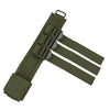 MOLLE Compatible Tactical Fixed Blade Knife Sheath Carrier Bracket with Adjustable Straps | Heavy-Duty Strap Box System for Tactical Bags & Plate Carriers | Universal Weapon Mount Accessories Kit