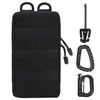 Tactical MOLLE/PALS EDC Utility Bag | Compact Modular Storage System with DuraFlex® 2D Buckles & Bungee Tensioners | Hypalon-Reinforced Outdoor Organizer for Backpack/Vest Loadout Optimization