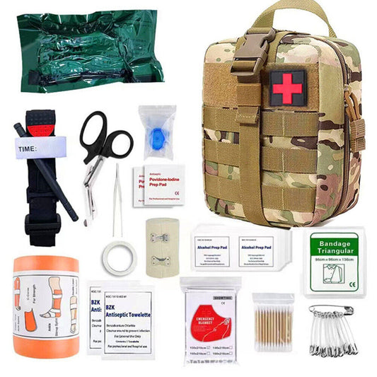 Molle System Emergency Survival Tool Set IFAK Trauma Survival Kit EMT Equipment