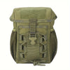 Tactical MOLLE Medical First Responder Pack - Waterproof Survival Gear Organizer for Wilderness Emergencies, Outdoor Tools & Trauma Kit Storage | Durable 1000D Nylon EDC Rescue Bag with Trauma Shears Slot & IV Hook