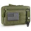 Outdoor Compact Molle Pack EDC Emergency Tool Kit Nylon Vest Accessory Bag