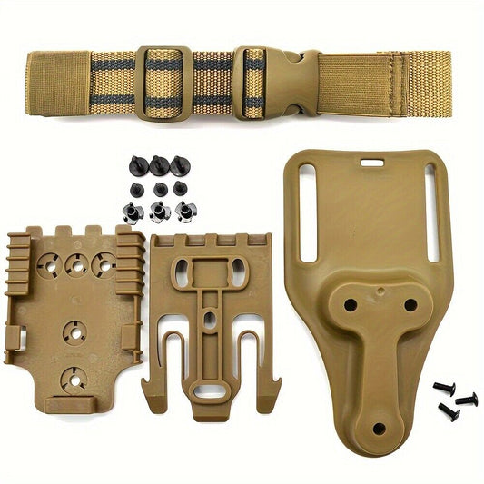 Quick Release Drop Leg Holster Kit with QLS 19/22 Adapter Belt Loop for Hunting