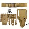 Quick Release Drop Leg Holster Kit with QLS 19/22 Adapter Belt Loop for Hunting