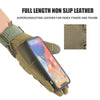 Men's Motorcycle Riding Gloves – Anti-Slip, Touchscreen Compatible, Wrist Protection