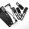 Tactical K - Style Heavy - Duty Polymer Multi - Purpose Universal Clip System: A Must - Have for Outdoor, Tactical and EDC. Perfectly Fits Knives, Tools and Holsters, with MOLLE - Compatible Locking Adapter and Adjustable Tension