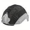 Quick Install Cycling Helmet Cover with Elastic Rope Outdoor Helmet Supplies
