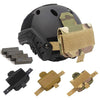Tactical Helmet Battery Pack with Integrated Accessory Pouch – Durable and Versatile Storage Solution for OPS-Core, FAST, BJ, PJ, MH, and MICH Helmets