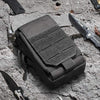 6.5 inch EDC Molle Bag Outdoor Waist Bag Tool Phone Bag Wallet Camping Tool Pack