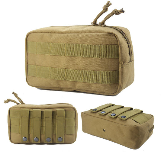 Tactical Molle Pouch Waterproof EDC Waist Pack Outdoor Survival Emergency First Aid Camping Gear Compact Fanny Pack MOLLE