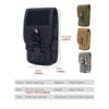 Molle Accessory EDC Tool Bag for Hiking Running Outdoor Nylon Phone Waist Pack
