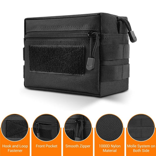 Molle EDC Bag Vest Backpack Nylon Emergency Survival EMT First Aid Tool Storage