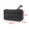 EDC Tool Waist Pack Outdoor MOLLE Accessory Bag Waist Seal Vest Hanging Bag