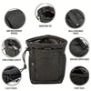 Tactical MOLLE Waste Management Pouch - Adjustable Utility Belt Bag with Detachable Trash Organizer | Heavy-Duty Nylon Camping Garbage Bag for Hiking, Survival & Eco-Friendly Recycling