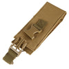 Tactical Duty Training Radio Walkie-Talkie MOLLE Holster Bag - Durable 2-Way Radio Pouch for Secure Storage & Easy Access