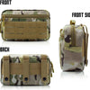 Molle EDC Emergency Tool Storage Bag Phone Waist Bag for Vest Backpack Belt