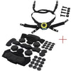 For Helmets Memory Foam Shock-absorbing Cushion Helmets Suspension Chin Strap