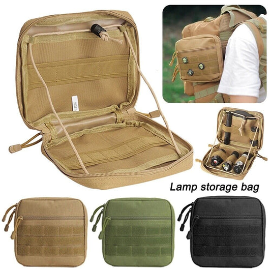 MOLLE Emergency Bag Outdoor First Aid Bag Compact EDC Accessory Tools Pack