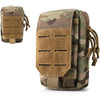 6.5 inch EDC Molle Bag Outdoor Waist Bag Tool Phone Bag Wallet Camping Tool Pack