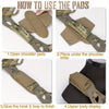 2PCS Shoulder Pads for 3.8cm 5cm Webbing Bag Briefcase Backpack Shoulder Pads