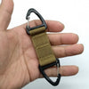 3-Piece Outdoor Webbing Backpack Buckle Set with Keychain Carabiner & Lanyard Hook – Durable and Versatile Attachment Solutions for Backpacks, Gear, and Everyday Use