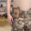Compact Molle EDC Storage Bag EMT First Aid Bag Nylon Utility Bag with Carabiner