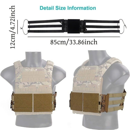 Nylon Vest Universal Molle Quick Release Buckle Vest Quick Release Nylon Belt