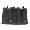 Tactical MOLLE Chest Rig Bag - Heavy-Duty Outdoor Vest Pack with Triple Compartments for Walkie Talkie, EDC Tools & Gear Accessories | Durable Nylon Multi-Purpose Organizer for Hiking, Camping, Survival