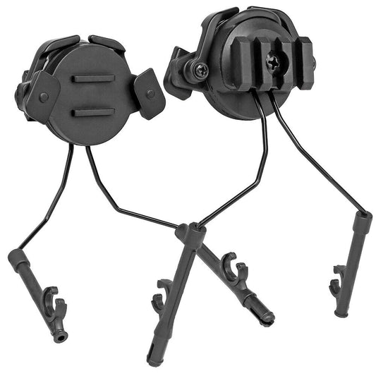 360° Rotation Noise-reducing Helmet Headphone Bracket Accessory For 19~21mm Rail