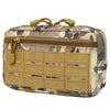 Outdoor Molle Pack Horizontal Management Waist Bag Multi-purpose EDC Tool Bag