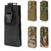 Tactical MOLLE Waist Bag for Outdoor Training - Durable EDC Tool Pouch with External Storage for Radios, Gear, & Accessories