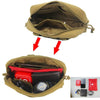 EDC Tool Waist Pack Outdoor MOLLE Accessory Bag Waist Seal Vest Hanging Bag