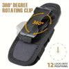Nylon Outdoor Sports Flashlight Holder Universal Camping Flashlight Waist Case