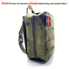 Tactical EDC First Aid Pouch - MOLLE-Compatible Nylon Waist Pack with Quick-Access Compartments for Outdoor, Hunting & Survival Gear | Water-Resistant Medical Organizer & Trauma Kit Holder