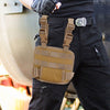 Tactical MOLLE Leg Panel - Modular Hanging Board for Outdoor Use, EDC Gear, & Tactical Equipment Organization