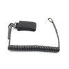 Anti-Lost Elastic Spiral Coil Lanyard – Secure Holder for Flashlights, EDC Tools & Outdoor Gear