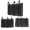 Tactical MOLLE Chest Rig Bag - Heavy-Duty Outdoor Vest Pack with Triple Compartments for Walkie Talkie, EDC Tools & Gear Accessories | Durable Nylon Multi-Purpose Organizer for Hiking, Camping, Survival