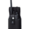 Heavy-Duty 1000D Nylon Radio Walkie-Talkie Waist Bag - Leather Accent Case for Outdoor and EDC Use