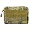 Wear-resistant Outdoor Multifunctional EDC Camping Molle Tool Zipper Waist Bag