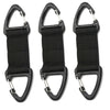 3-Piece Outdoor Webbing Backpack Buckle Set with Keychain Carabiner & Lanyard Hook – Durable and Versatile Attachment Solutions for Backpacks, Gear, and Everyday Use