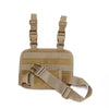 Tactical MOLLE Leg Panel - Modular Hanging Board for Outdoor Use, EDC Gear, & Tactical Equipment Organization