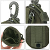 Outdoor Coin Purse Earphone Protection Bag EDC Accessories Round Hanging Bag
