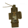 Tactical MOLLE Radio Pouch - Heavy-Duty Waterproof Walkie Talkie Holder with Quick-Release Straps & Secure Locking | Universal Fit for Motorola, Baofeng & Military Radios | Outdoor, Camping & Emergency Communication Gear