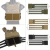 Nylon Vest Universal Molle Quick Release Buckle Vest Quick Release Nylon Belt