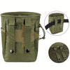 Tactical MOLLE Waste Management Pouch - Adjustable Utility Belt Bag with Detachable Trash Organizer | Heavy-Duty Nylon Camping Garbage Bag for Hiking, Survival & Eco-Friendly Recycling